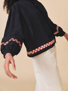 SIDELINE STUDIO | SEREN B SHIRT | black