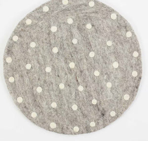 WOOL FELT Seat Pad/Placemat | various | Dot