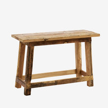 Load image into Gallery viewer, Madam Stoltz Recycled Wooden Bench | 60x25x40cm - BTS CONCEPT STORE