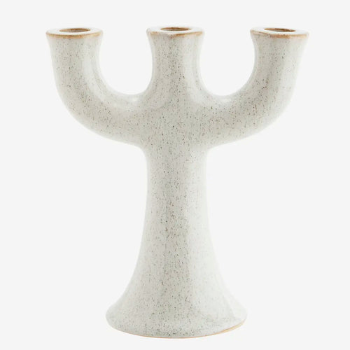 Stoneware Candle Holder