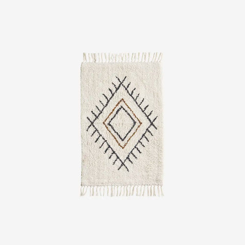 Tufted Cotton Bath Mat