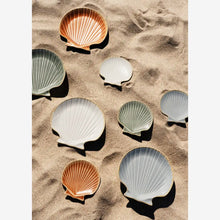 Load image into Gallery viewer, Stoneware Sea Shell Plate | Large | Sea Green - BTS CONCEPT STORE