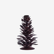 Load image into Gallery viewer, Madam Stoltz Iron Pinecone Candle Holder | Rust Brown - BTS CONCEPT STORE