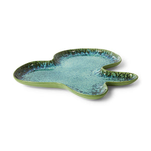 hkliving Shell Plate | Teal