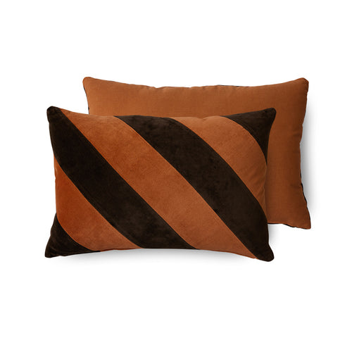 hkliving Striped Velvet Cushion | September 60x40cm