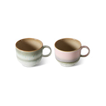 Load image into Gallery viewer, HKLIVING | 70s Ceramics Tea Mugs/Cups | set of 2 | Nova - BTS CONCEPT STORE
