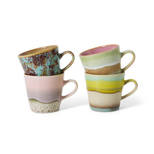 Load image into Gallery viewer, HKLIVING | 70s Ceramic Americano Mugs | Set of 4 | Rococo - BTS CONCEPT STORE