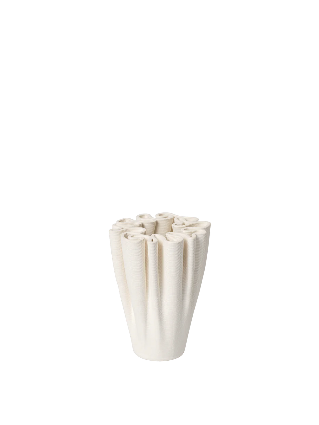 Ferm Living Dedali Vase | Small | Off White