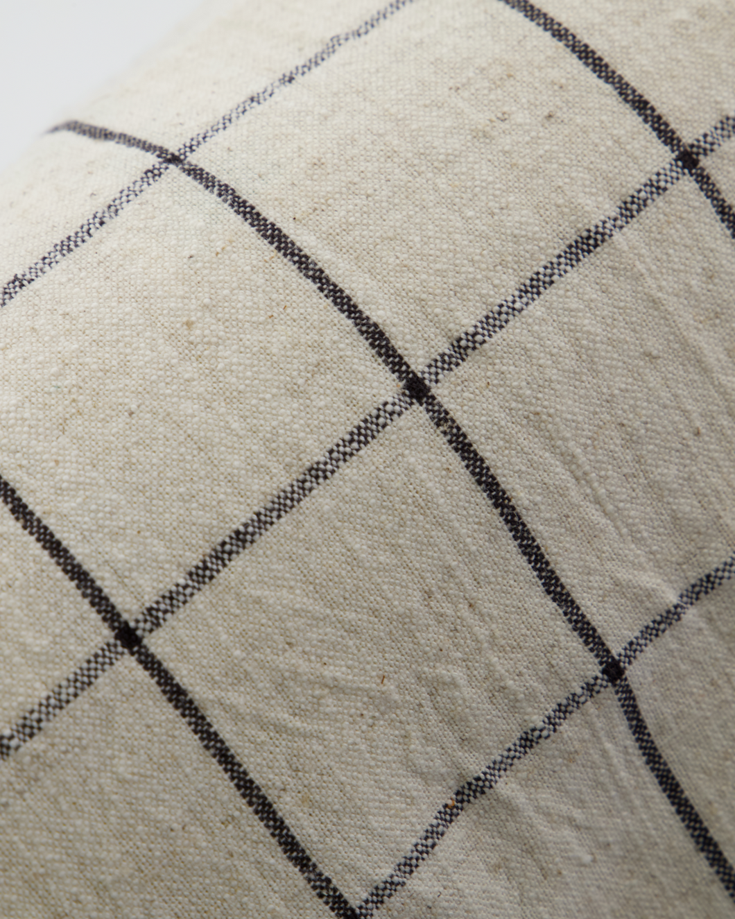Join Cushion | Black + Off-White