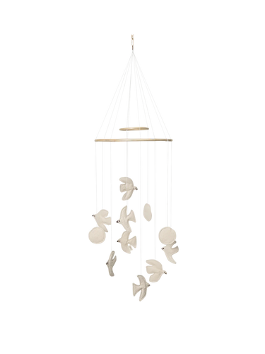 Ferm Living Swif Bird Mobile | Off White