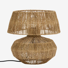 Load image into Gallery viewer, Madam Stoltz | Jute Table Lamp