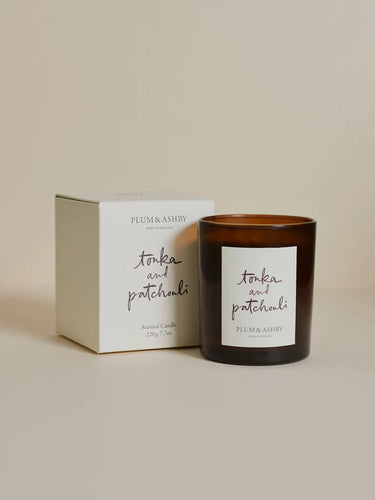 Plum & Ashby Candle | Tonka + Patchouli