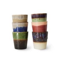 Load image into Gallery viewer, hkliving 70s Ceramic Coffee Mugs (set of 6) | Grounding