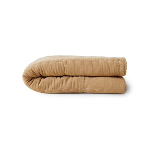 hkliving Quilted Throw | Sand | 130x170cm