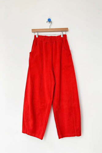 Le Bon Shoppe Cord Arc Pants | Flame Red | various sizes