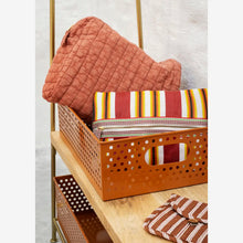 Load image into Gallery viewer, Quilted Wash Bag | Brick - BTS CONCEPT STORE