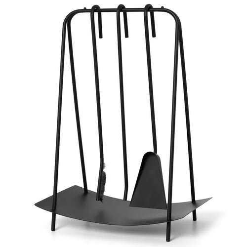 Ferm Living Port Fireplace Tools | black