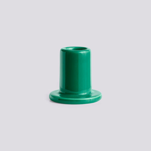 HAY Tube Candle Holder - Small | Green