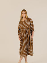 Load image into Gallery viewer, SIDELINE STUDIO Betsy Dress | Toffee Stripe - BTS CONCEPT STORE