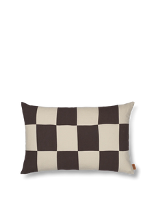 Ferm Living | Fold Patchwork Cushion | Coffee/Undyed