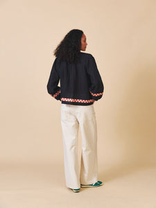 SIDELINE STUDIO | SEREN B SHIRT | black