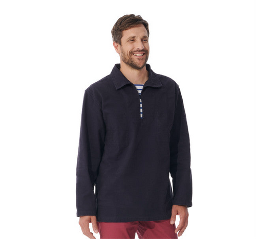 Mousqueton | Cachou Fisherman’s Smock | Marine Blue 2XL