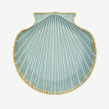 Load image into Gallery viewer, Stoneware Sea Shell Plate | Large | Pale Blue - BTS CONCEPT STORE