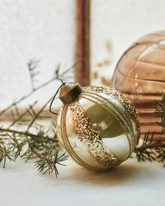 Chama Gold Christmas Bauble