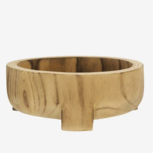 Load image into Gallery viewer, Madam Stoltz Wooden Bowl | Dark Natural | 26x10cm - BTS CONCEPT STORE