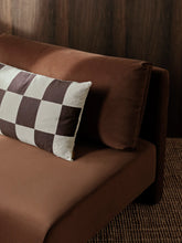 Load image into Gallery viewer, Ferm Living | Fold Patchwork Cushion | Coffee/Undyed