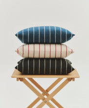 Load image into Gallery viewer, HAY  Outdoor Market Cushion | 45 x 35 | Black with Beige Stripe - BTS CONCEPT STORE