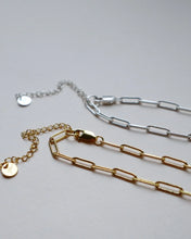 Load image into Gallery viewer, Lines + Current | Essie Long Link Cable Chain | Silver or Gold