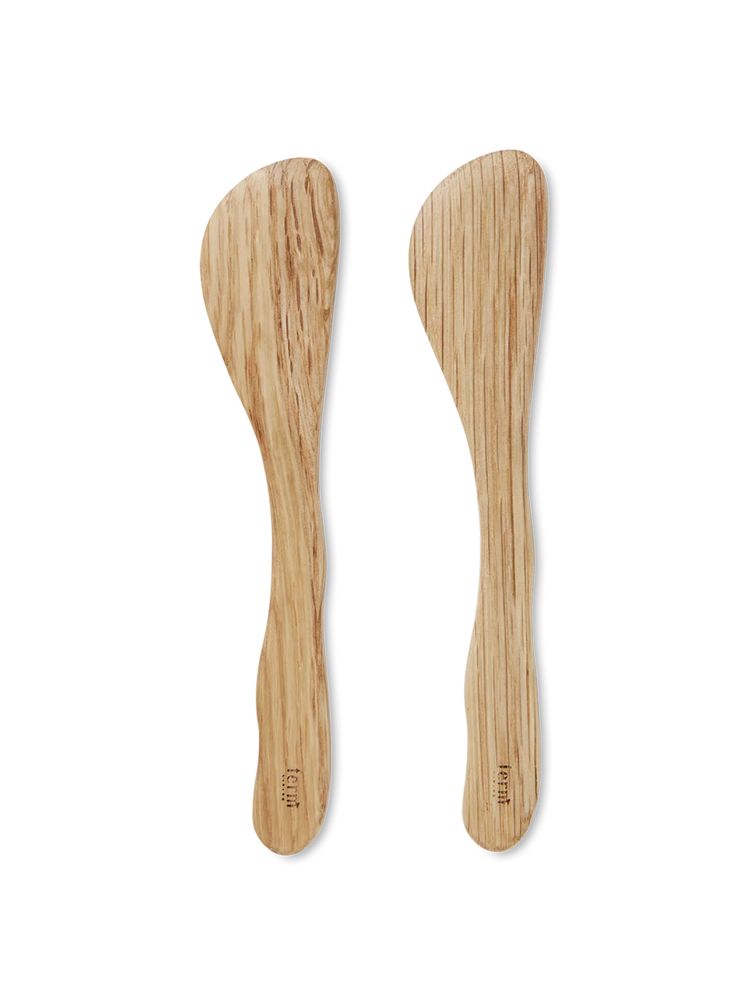 Ferm Living | Cairn Butter Knives | Oak | Set of 2