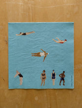 Load image into Gallery viewer, Fine Little Day | Swimmer Print Paper Napkins