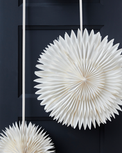 Load image into Gallery viewer, White Paper Light Up Christmas Decoration | with Socket | 60cmø