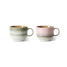 Load image into Gallery viewer, HKLIVING | 70s Ceramics Tea Mugs/Cups | set of 2 | Nova - BTS CONCEPT STORE