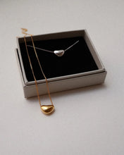 Load image into Gallery viewer, Lines + Current | Mini ‘Heart in the Clouds’ Necklace | Various Colours