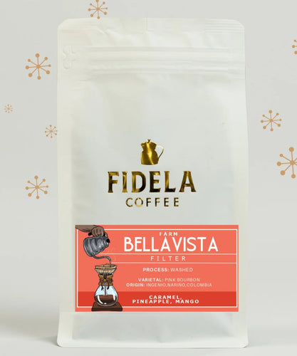 Fidela Coffee Beans - Bellavista Filter | 250g | Washed