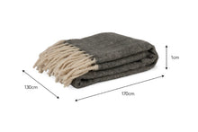 Load image into Gallery viewer, Leigh Wool Throw | Fern Green
