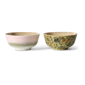 HKLIVING | 70s Ceramics Ramen Bowls (set/2) | ASCEND