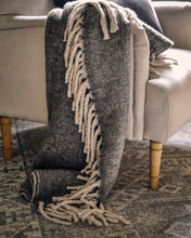 Load image into Gallery viewer, Leigh Wool Throw | Fern Green