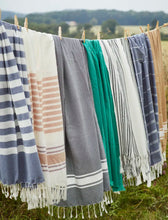 Load image into Gallery viewer, Striped Hammam Towel | Various Colours