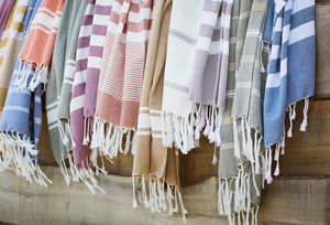 Striped Hammam Towel | Various Colours