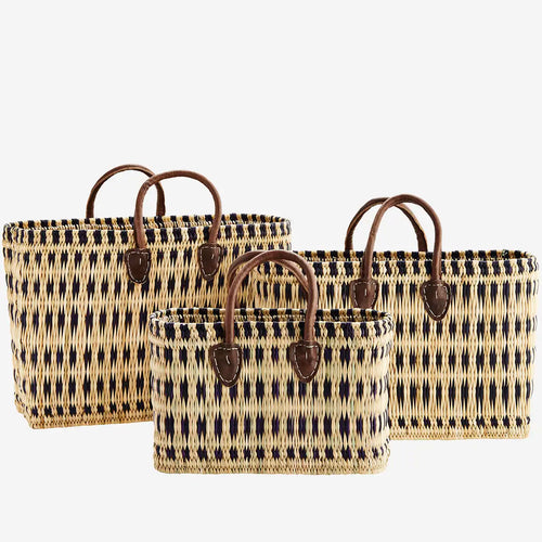 Dotted Grass Bags with Handles | 3 x sizes