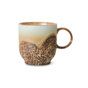 HKLIVING | 70s ceramics café mug | SHELL
