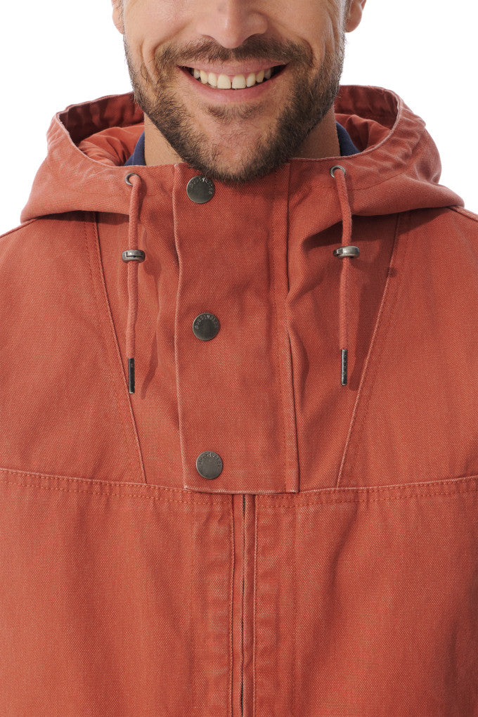 Mousqueton | Baden Fisherman’s Hooded Canvas Jacket | various
