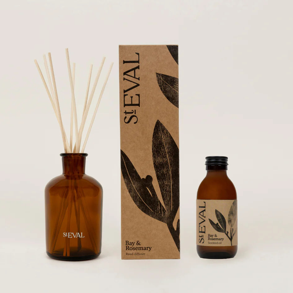 St Eval Bay + Rosemary Reed Diffuser Set - BTS CONCEPT STORE