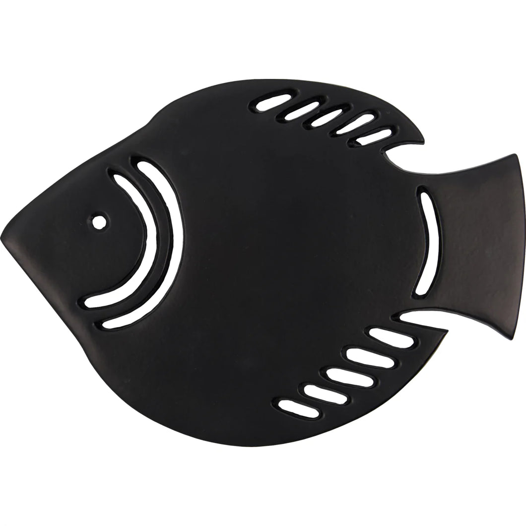 Viro Fish Trivet | Black