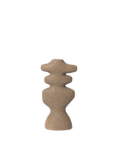 Load image into Gallery viewer, Ferm Living Yara Candle Holder | Large | Dark Sand