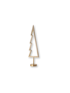 Winterland Brass Tree | Outline